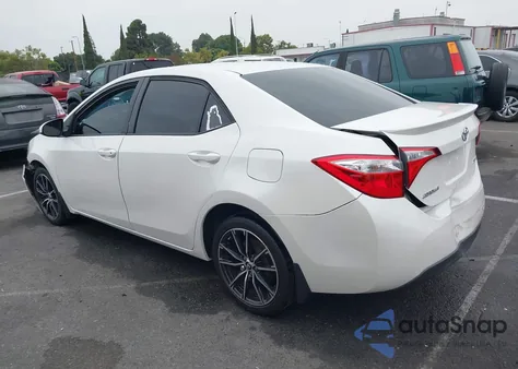 2015 Toyota Corolla Le Eco z USA, uszkodzony, nr VIN 5YFBPRHE1FP260768